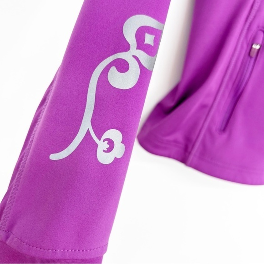 Athleta Womens Purple Full Zip Lightweight Long Sleeve Vented Jacket Size‎ XS - Picture 6 of 12